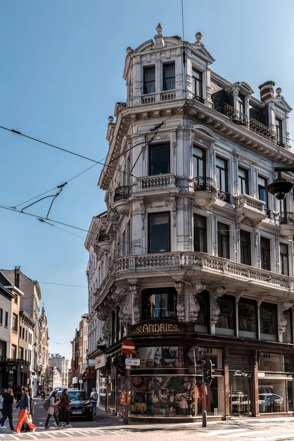 City view of Antwerp