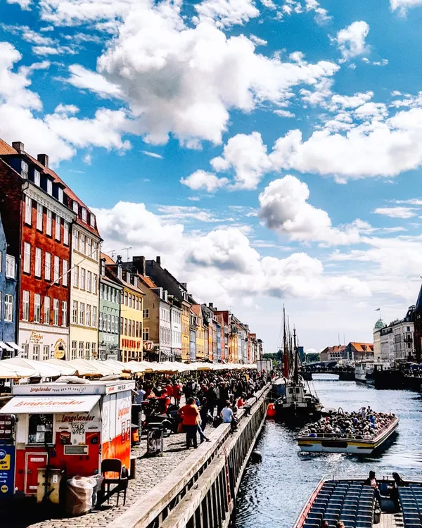 City view of Copenhagen