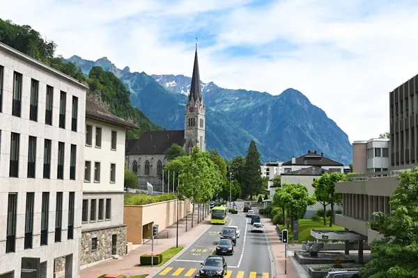 City view of Vaduz