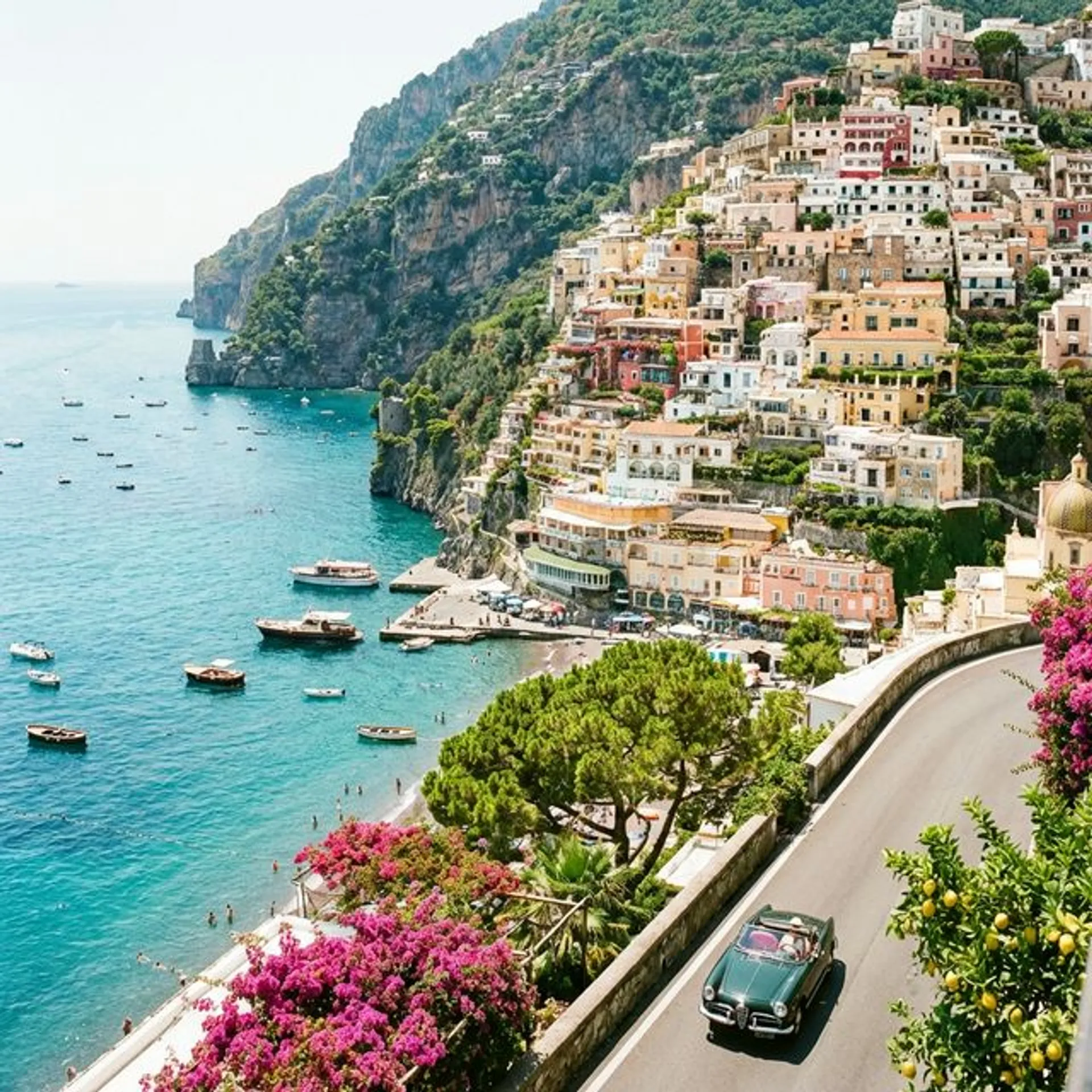Beautiful landscape of Italy